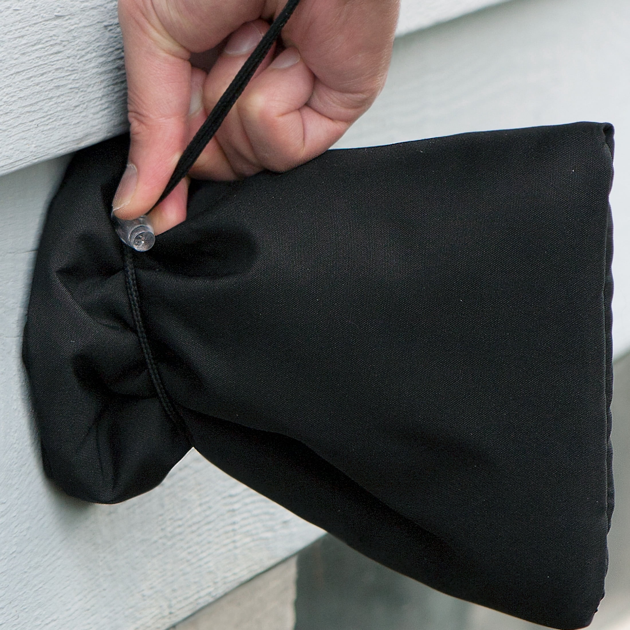 Duck Brand, 7.5 Inch X 8.75 Inch Black Flexible Faucet Cover, Helps Prevent Freezing