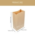 thumbnail image 2 of WRITWAA 20Pcs Khaki Reusable Kraft Paper Bags for Vegetable Fruit Grocery Sundries Storage, 2 of 7