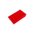 thumbnail image 1 of Ounissouiy Molde cuadrado para hacer cubitos de hielo, molde de silicona para glaseado de frutas, jugo, vino, bandeja para bebidas, molde DIY, accesorios Cocina y Comedor Rojo, 1 of 8