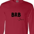 thumbnail image 4 of Inktastic Easter Brb Jesus Long Sleeve T-Shirt, 4 of 5