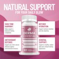 thumbnail image 3 of Derma Essential Capsules – DermaEssential Pills Advanced Fomula Natural Ingredients for Healthy Skin Support, 2 Pack, 120 Capsules, 3 of 7