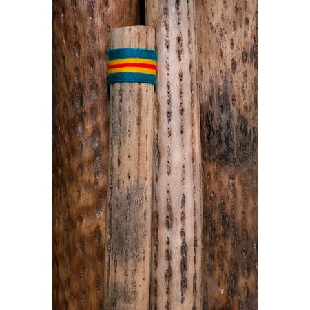 Painted Didgeridoo - Framed Art for Your Wall Wind Instrument Didgeridoo Aerophone Overtone Empire 10x13 Frame