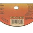 thumbnail image 4 of Forney 71844 Cut-Off Wheel with 3/8-Inch Arbor, Metal Type 1, A46T-BF, 4-Inch-by-1/16-Inch, 4 of 5