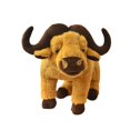 thumbnail image 4 of Toro de peluche Juguete de granja de peluche de toro de peluche Adorable para decoración de habitación regalo de cumpleaños, 4 of 8
