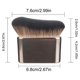thumbnail image 1 of Brochas de maquillaje Yashi Kabuki color morado, 1 of 3