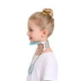 thumbnail image 2 of Protection Of Neck with Slim Neck Collar Household Cervical Collar Adult Children Forward Correction Hunchback Posture Orthotics (heat,S), 2 of 7