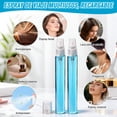 thumbnail image 2 of Mini Botellas en aerosol, Botellas de perfume de vidrio transparente de 10 ml,Recipientes l&iacute;quidos reutilizables, para limpieza, perfume (100Pcs-10ml), 2 of 8