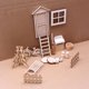 thumbnail image 5 of Simulación Navidad Kits de adornos en miniatura Set Escena de la vida Muebles Juguete Artesanía Escala 1/12 delicada para accesorios de casa, 5 of 9