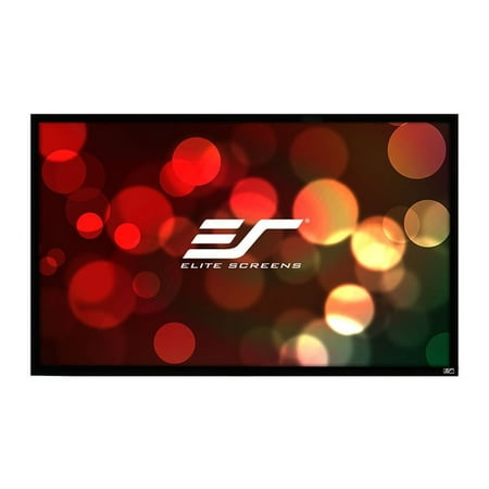 Elite Screens ezFrame Series, 150-inch Diagonal 16:9, Ambient and Ceiling Light Rejecting Fixed Frame Projection (Best Ambient Light Rejecting Screen)