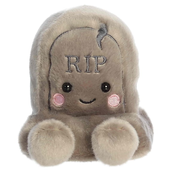 Aurora Spooky Palm Pals Thom Tombstone Halloween Stuffed Animal - 4"