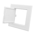 thumbnail image 4 of White ABS Inspection Port White Access Panel Door Plastic Removable Opening Flap Cover Plate Hatch Cover Doors Wall Ceiling, 4 of 7