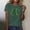 Green, variant on St Patricks Day Shirt Women Shamrock Graphic Tees St Patty's T-Shirt Green Irish Tops