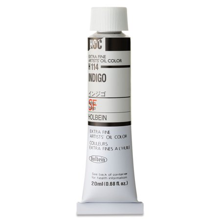ホルベイン　油絵具 20ml H114 インジゴ