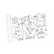 thumbnail image 5 of Rollo de papel para colorear, rollo de dibujo para niños, juguete educativo, pegatina para colorear de pared, papel de pintura para colorear para Era de los dinosaurios, 5 of 8