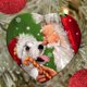thumbnail image 1 of Adornos de árbol de Navidad de Navidad colgante DIY muñeco de nieve y colgante de perro Wmkox8yii fhajkh4623, 1 of 4