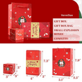 thumbnail image 6 of 2 Pack Christmas Surprise Gift Box - 2026 Newly Exploding Gift Box Money Pop Up Surprise Birthday Box, Creative Pop up Explosion Gift Boxes（10 bounce boxes）, 6 of 9