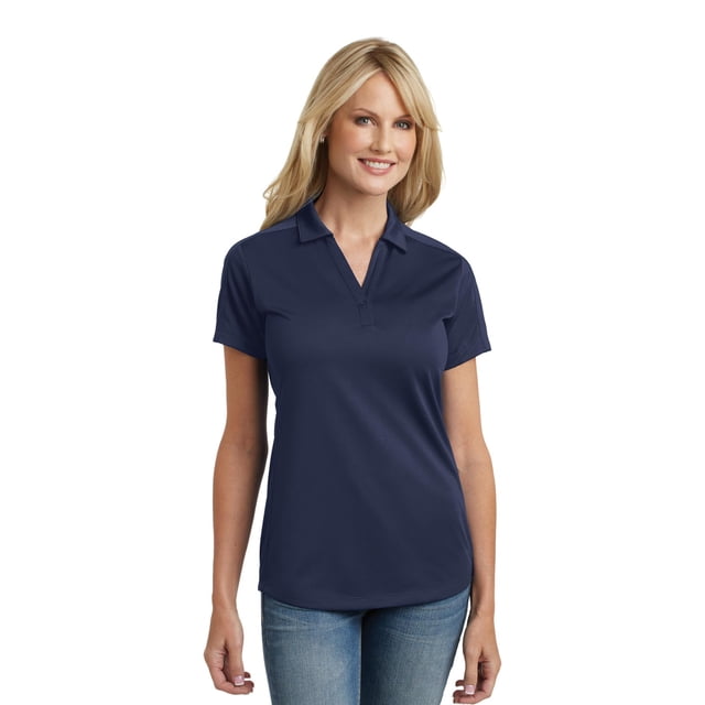 Polo Port Authority® Diamond Jacquard para mujer. L569 Autoridad Portuaria L569
