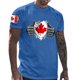 thumbnail image 1 of Tops para hombre, blusas y camisas de manga corta con cuello redondo para hombre, jersey informal con cuello redondo estampado para hombre, pantalones cortos deportivos para fitness, blusa para hombre, 1 of 4