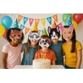 thumbnail image 5 of WIRESTER 12 Pack Felt Party Masks, Fun Party & Birthday Dress Up Supplies - Dog & Cat Breeds, 5 of 6