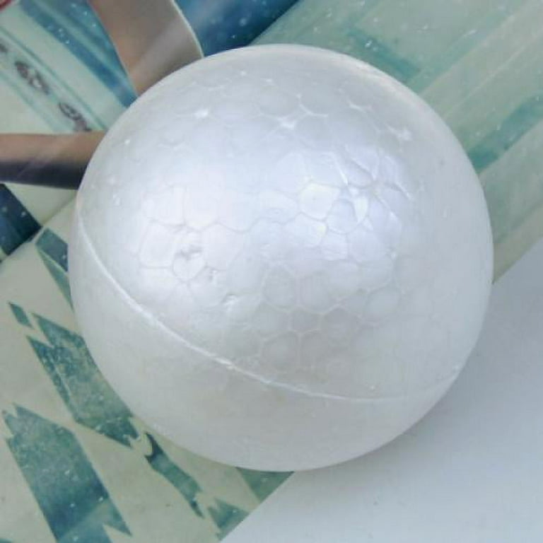 10x Large 8cm Foam Balls Polystyrene Foam Sphere Ball Handicrafts