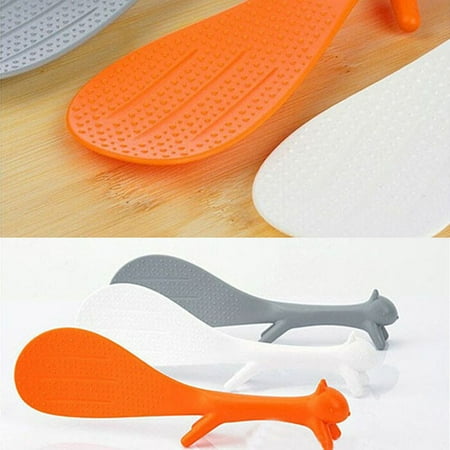 

BuleStore Creative Lovely Kitchen Supplie Squirrel Shaped Non Stick Rice Paddle