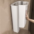 thumbnail image 3 of Panier à Linge Pliable Mural en Plastique Blanc, 3 of 8
