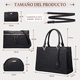 thumbnail image 2 of Set 4 Bolsas Mujer Bandolera Para Dama Xtellar negroTote Hombro, 2 of 3