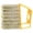 Yellow❥sturdy and durable, variant on Aufmer Blind Cleaner Brush┃Blinds Dust Shutters┃Mini Washable & Removable Window Air Conditioner Duster With 7 Slat Handheld Household Kitchen Cleaning Tools┃For Awnings┃Siding┃Viny┃Fan