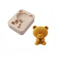 thumbnail image 6 of Milue Bear Shaped Silicone Handmade Moulds Silicone Fondant Mold DIY Candy Mold, 6 of 15