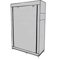 thumbnail image 3 of Closet Armable Rack&Pack organizador gris 6 compartimentos 4 bolsillos exteriores 40 kg, 3 of 4