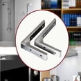 thumbnail image 5 of 1pcs 6-20inch Thickened Stainless Steel Triangle Bracket Under Marble Countertop Support Wash Basin Shelf Bracket Hardware Z, 5 of 5