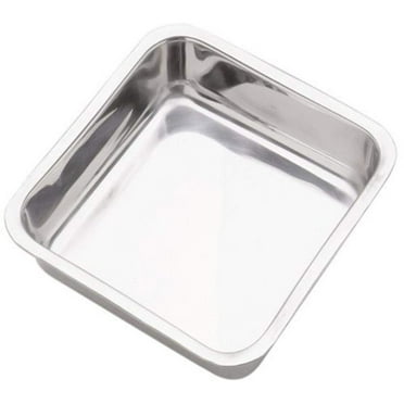 Norpro 8 Inch Stainless Steel Cake Pan, Square
