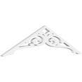 thumbnail image 1 of Ekena Millwork 36"W x 9"H x 1"P (6/12) Pitch Bordeaux Architectural Grade PVC Gable Pediment, 1 of 5