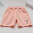 thumbnail image 2 of Kovlvoll Toddler Baby Clothes Shorts for Girl Boy Elastic High Waist Wide Leg Casual Summer Sports Shorts with Pockets, 2 of 3
