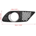 thumbnail image 2 of Car Front Bumper Right Side Fog Light Grill Lamp Cover Black A2048850253 for Mercedes-Benz C350 2008-2011, 2 of 7