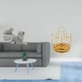 thumbnail image 2 of Portavasos Giratorio Con Forma De Gato, Escultura, Adorno De Mesa, Artesanía, Estatua Decorativa De Animal, Organizador De Tazas Con Escurridor De Metal Giratorio De 360 ​​grados Para, 2 of 8