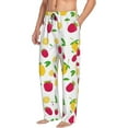 thumbnail image 2 of Fotbe Strawberry and Lemon Men's Pajama Pants,Sleepwear Pants,Pj Bottoms Drawstring And Pockets-Large, 2 of 9