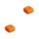 thumbnail image 2 of Inteprter Senderismo Viajes Estuche de transporte impermeable a prueba de polvo Oficina Cocina Cuarto de baño Caja de almacenamiento Hebilla Naranja S 2Conjunto, 2 of 6