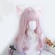 thumbnail image 4 of Furry Bangs Clip with Bow Plush Animal Hairpin Lolita for Cat Ears Hair Barrettes Ponytail Decor Non-Slip Hair Side Clip Yellow, 4 of 4