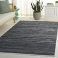 thumbnail image 2 of SAFAVIEH Mila Coretta Striped Polyester Area Rug, Beige/Black, 9' x 12', 2 of 11