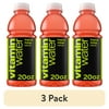 (3 pack) vitaminwater Refresh Tropical Mango Flavored Water Beverage Bottle, 20 fl oz