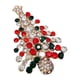 thumbnail image 2 of Elegante broche navideño, accesorios decorativos, ropa, insignias, broches, árbol rojo, 2 of 9