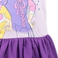 thumbnail image 4 of Disney Princess Rapunzel Big Girls French Terry Dress Toddler to Big Kid, 4 of 5
