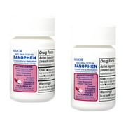 Banophen Allergy Relief Diphenhydramine 25 mg Strength Capsule 100 per Bottle Sold by 2