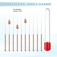 thumbnail image 3 of Uxcell 20Pcs 3D Printer Nozzle Cleaning Kit Precision 0.5mm Stainless Steel Cleaner Needles for 3D Printer Clog Removal, Maintenance​, 3 of 5