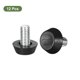 thumbnail image 3 of Niveladores de muebles ajustables, paquete de 12, tornillo de nivelación para muebles M8x15mm con rosca para mesa, silla, 3 of 7