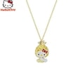 thumbnail image 3 of Hello Kitty Y2K Necklace Sanrio Anime Kawaii High Quality Alloy Lucky Diamond Strawberry Watermelon Cute Accessory Necklace Gift, 3 of 5