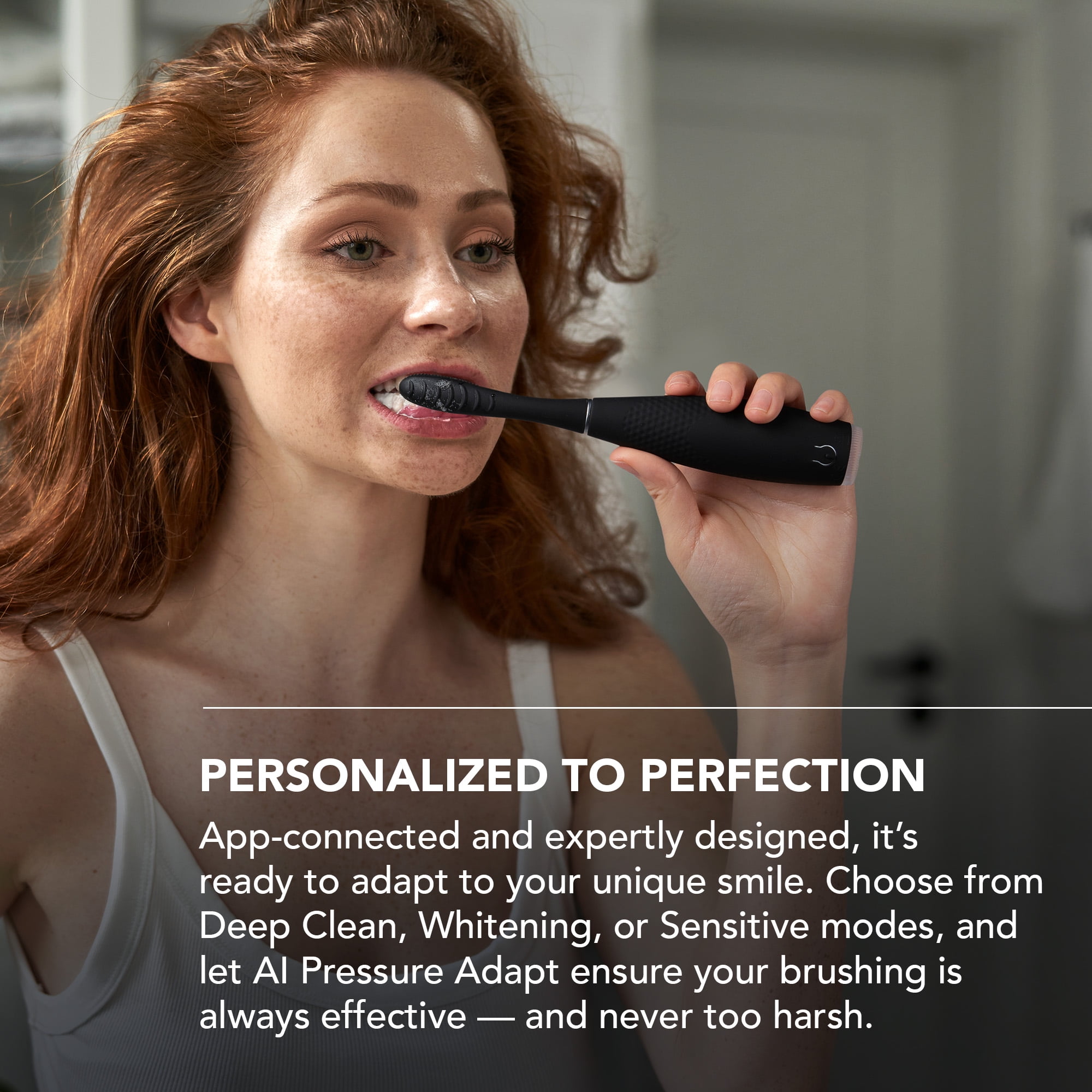 FOREO Issa 4 Plus Sonic Electric Toothbrush Rechargeable Bundle with Extra Hybrid Brush Head, Black