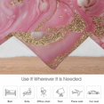 thumbnail image 6 of Impressionist Style Flannel Blanket for Bed,Travel and Camping, Abstract Art Pink Gold Water Ripple Super Soft Cozy Blanket for All Seasons 60"x80", 6 of 7