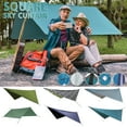 thumbnail image 2 of Hammock Rain Fly Camping Tarp Waterproof, Lightweight Backpacking Rain Tarp Shelter for Hiking Outdoor(11.81x9.51 ft), 2 of 2